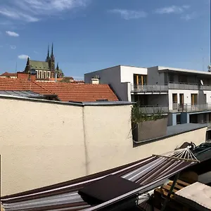 V Centru Mesta S Vyhledem Na Petra Brno